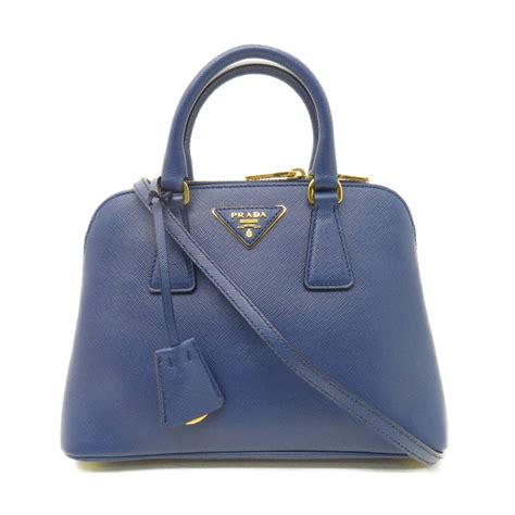 Prada Blue Calfskin 2way Handbag BL0838/117 XX91874 